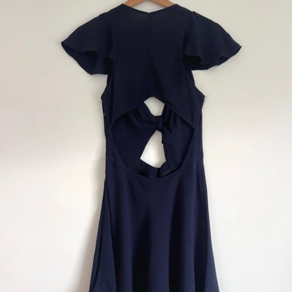 Reformation navy mini dress - Picture 9 of 9